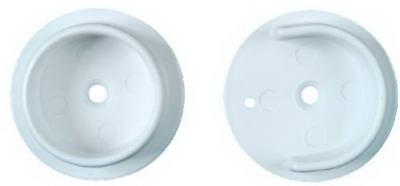 SOCKET POLE WHITE 1-3/8IN