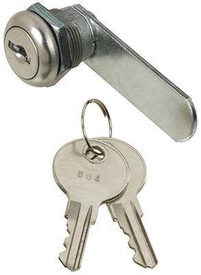 UTILITY LOCKS 1/4IN CHROME