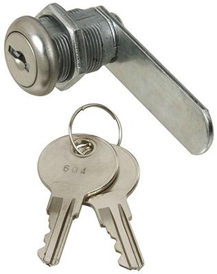 UTILITY LOCKS 1/2IN CHROME