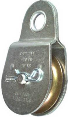 PULLEY ZINC PLATED 1-1/2IN