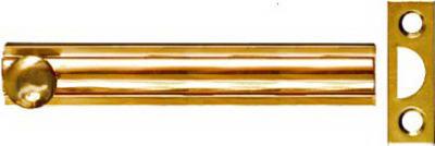 BOLT SURFACE SOLID BRASS 4IN