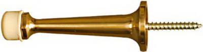 STOP DOOR SOLID BRASS 3IN