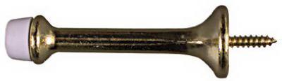 STOP DOOR BRASS 3IN