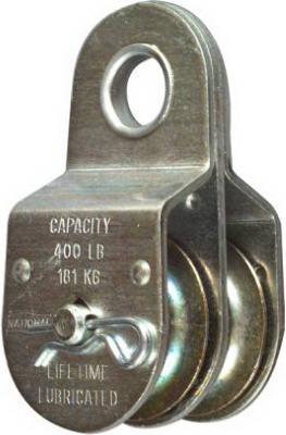 PULLEY ZINC PLATED 1-1/2IN
