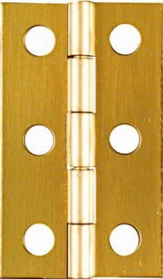 HINGE SOLID BRASS 2X1-3/16IN