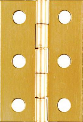 HINGE SOLID BRASS 2X1-3/8IN