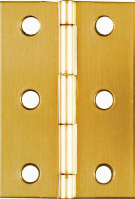 HINGE SOLID BRS 2-1/2X1-3/4IN