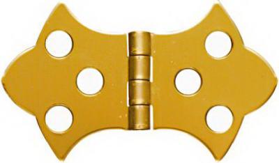 HINGE SLD BRASS 1-5/16X2-1/4IN