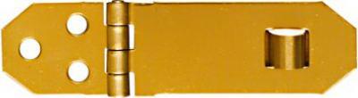 HASP DECO SLD BRS 3/4X2-3/4IN