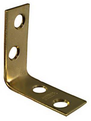 BRACE CORNER SLD BRS 1-1/2X5/8