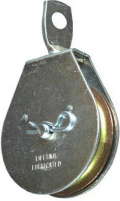 PULLEY ZINC PLATED 2-1/2IN