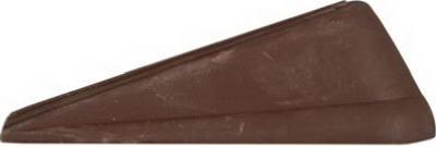 STOP DOOR BROWN 4IN