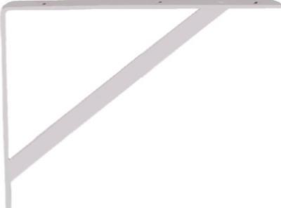 BRACKET SHELF WHITE 16IN