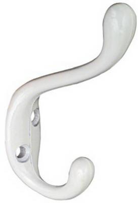 HOOK COAT/HAT WHITE