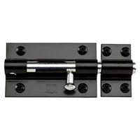 BOLT PAD-LOCK BRRL BLACK 5IN