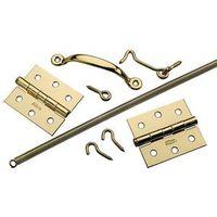 DOOR SCREEN/STORM ST BRT BRASS