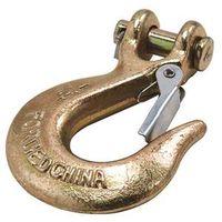 HOOK CLVS/LTCH CHRMT/YEL 1/4IN