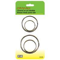 KEYRING SPLIT ASST 4CD