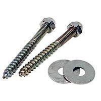 SCREWS TOILET 1/4 X 2-1/2IN