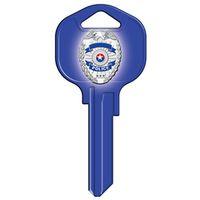 KW1 KEYBLANK POLICE BADGE