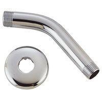 SHOWER ARM METAL CHROME 6IN