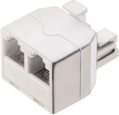 WHT MOD DPLX JACK PLUG