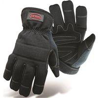 GLOVE BLACK UTILITY PADDED LG