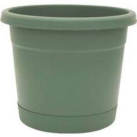PLANTER/SAUCER ROLLED RIM 16IN