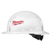 HAT HARD FRONT BRIM VENTED WHT