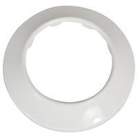 FLANGE SHALLOW WHITE 1-1/2IN