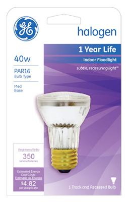 GE 40W HALO FLD LIGHT