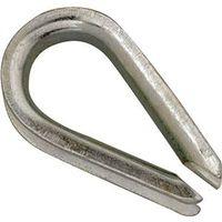 CABLE THIMBLE ZINC 1/2