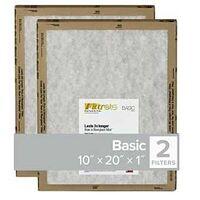 AIR FILTER 10X20X1 MERV 2