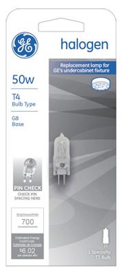 GE 50W QTZ HALO LAMP