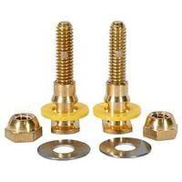 BOLT TOILET SET ADJ BRS 5/16IN