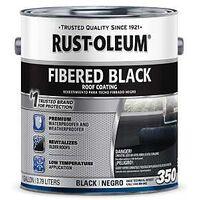 COATING ROOF FIBERED BLACK1GAL