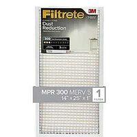 FILTER AIR DUST&LINT 14X25X1IN