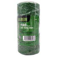 TWINE JUTE GREEN 190FT