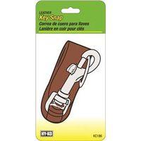 KEY RING BLT SNP/STRAP LEATHER