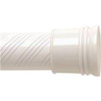 ROD TENSION SHWR WHITE 72 INCH