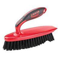 BRUSH SCRUB HANDLE IRON RED