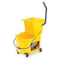BUCKET & WRINGER HVYD YEL 26QT