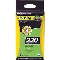SANDING SPONGE 3X5X1IN 220GRT