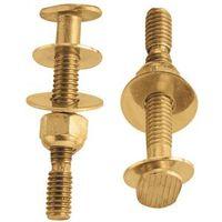 TOILET BOLT SET 5/16X2-1/4 BRS