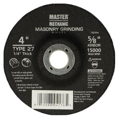 MM 4x1/4x5/8 MAS Wheel
