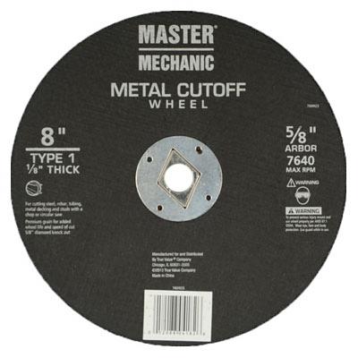 MM 8x1/8 MTL Wheel