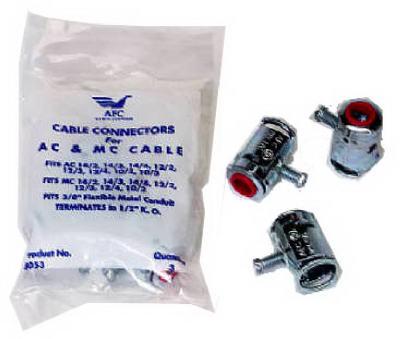 3PK 1/2" Flex Connector