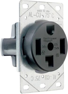 30ABLK FLUSH DRY OUTLET