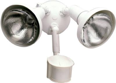 WHT MOT FLD LIGHT/COVER