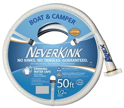 1/2x50 WHT Boat Hose